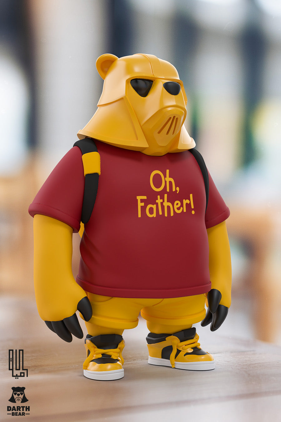 ゲームキャラクター KARMIEH TOY DESIGN Darth Bear KARMIEH TOY DESIGN Darth Bear