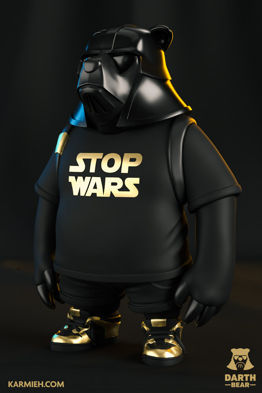 Darth Bear – KARMIEH Toy Design